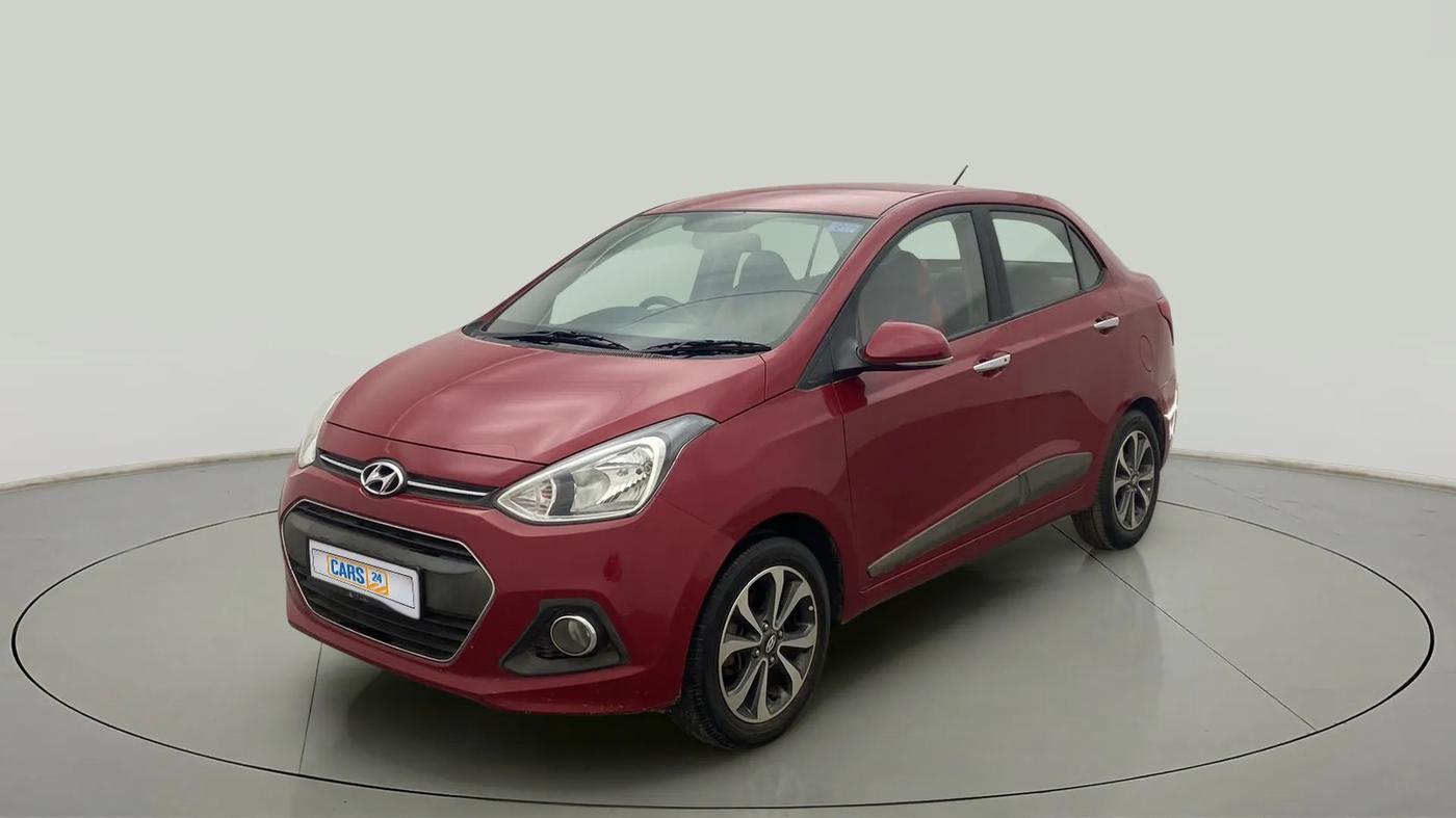 2014 Hyundai Xcent SX 1.2 (O), Petrol, Manual, 53,582 km, Left Front Diagonal