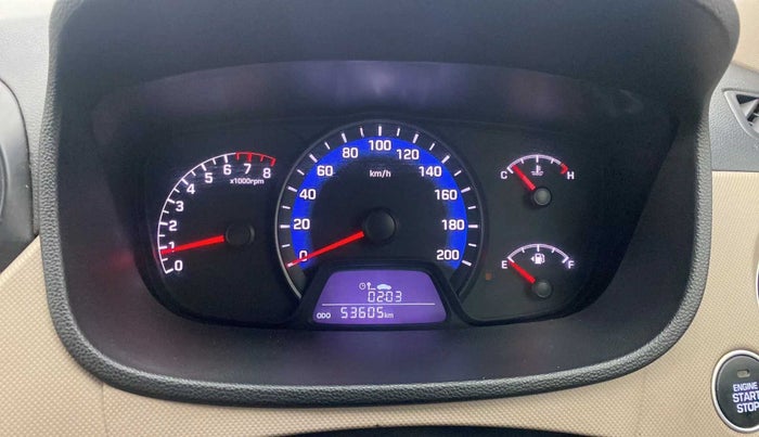 2014 Hyundai Xcent SX 1.2 (O), Petrol, Manual, 53,582 km, Odometer Image