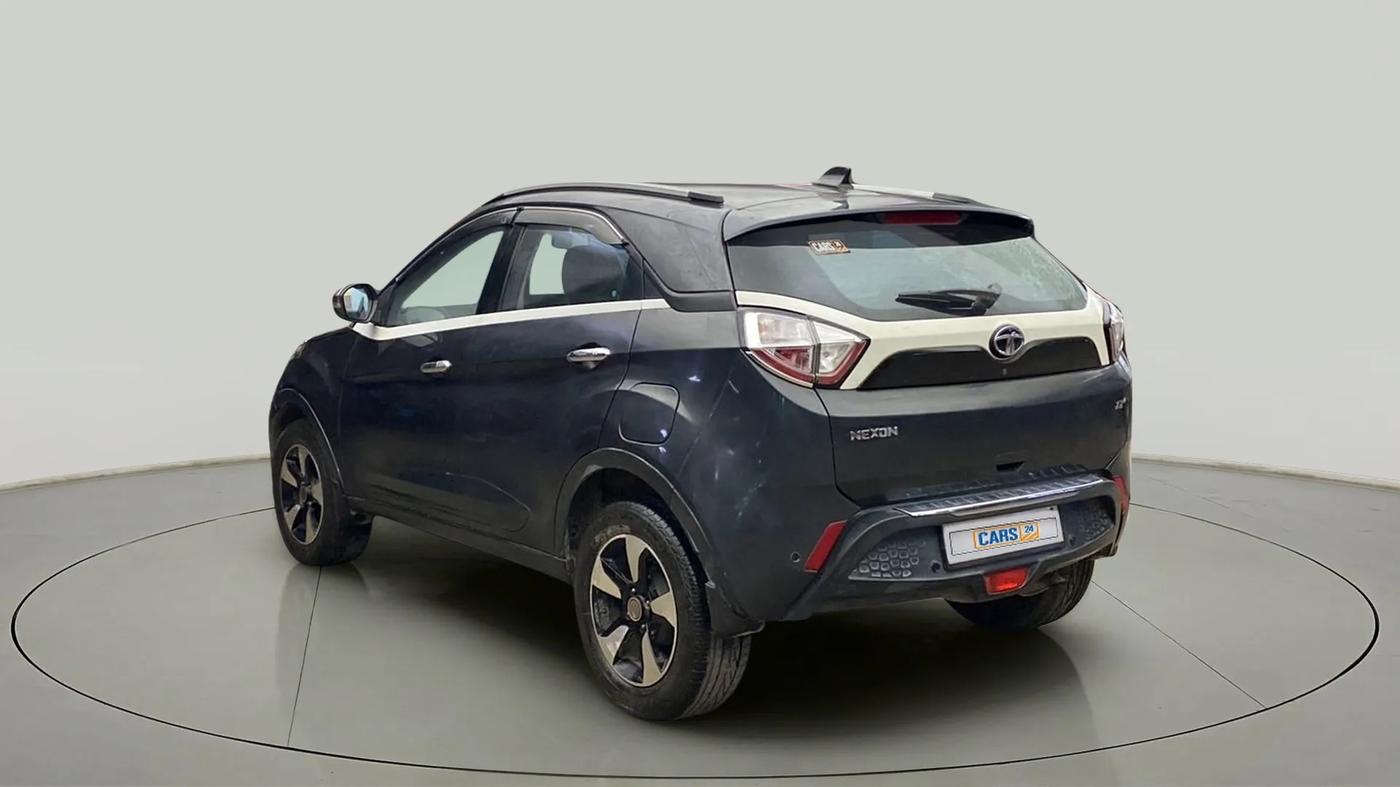 2018 Tata NEXON XZ PLUS PETROL, Petrol, Manual, 19,218 km, Left Back Diagonal