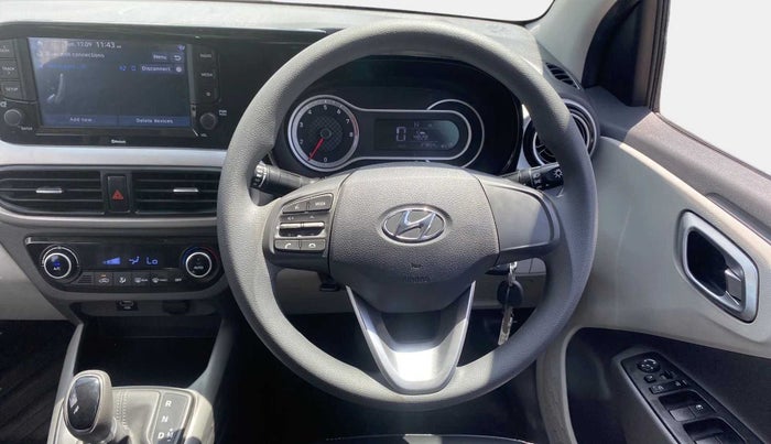 2020 Hyundai GRAND I10 NIOS SPORTZ AMT 1.2 KAPPA VTVT, Petrol, Automatic, 28,189 km, Steering Wheel Close Up