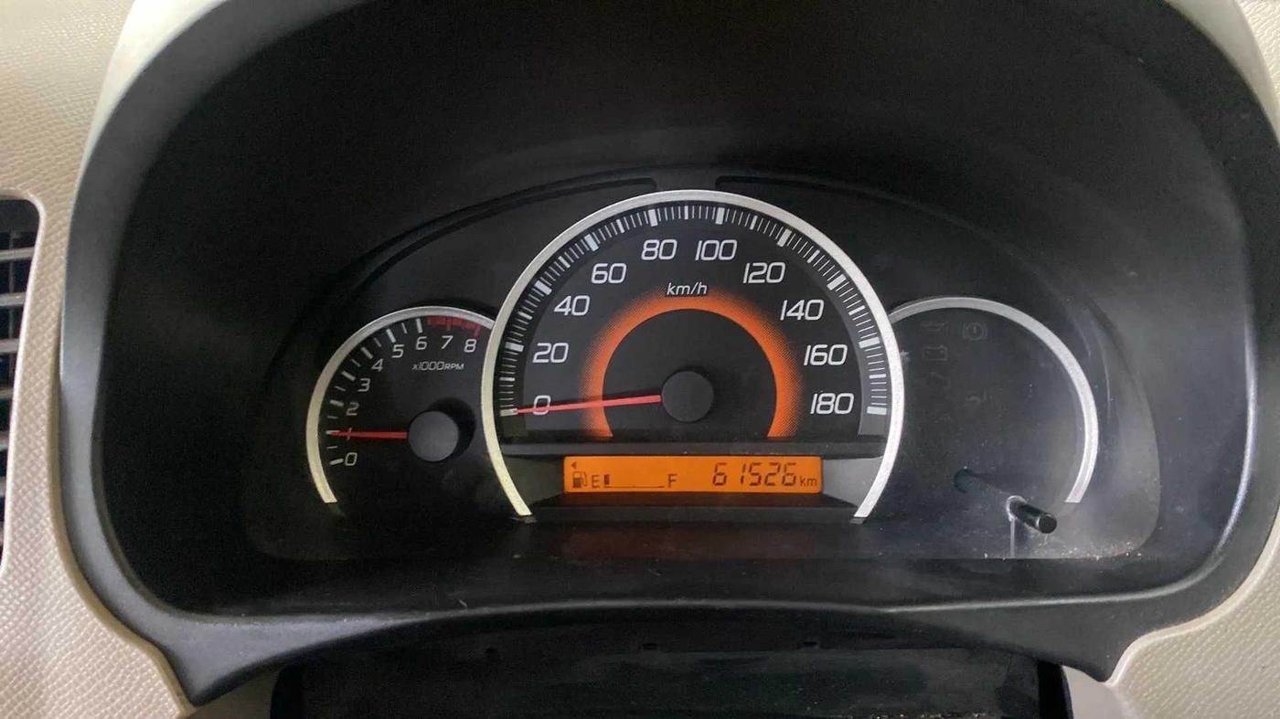 2014 Maruti Wagon R 1.0 VXI, Petrol, Manual, 61,620 km, Odometer Image