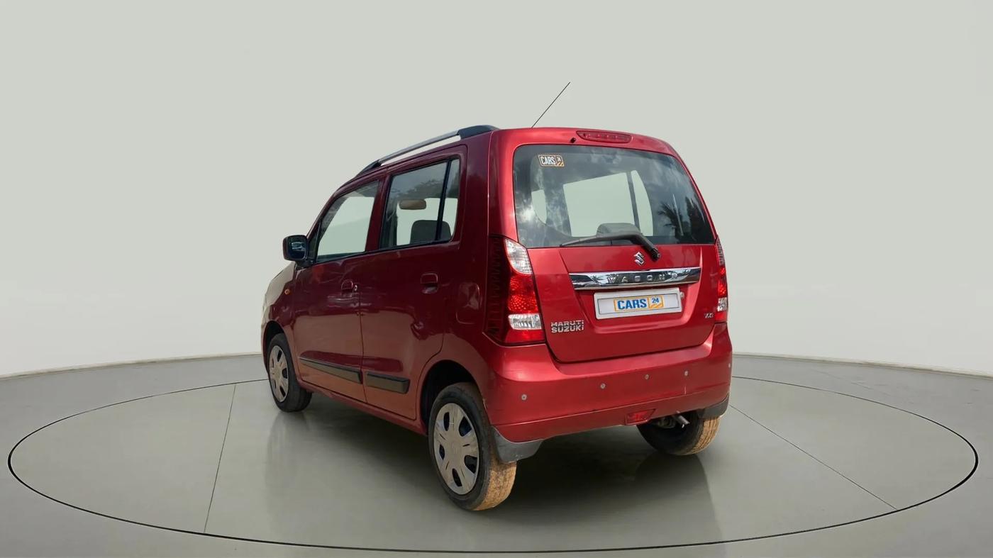 2014 Maruti Wagon R 1.0 VXI, Petrol, Manual, 61,620 km, Left Back Diagonal