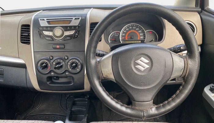 2014 Maruti Wagon R 1.0 VXI, Petrol, Manual, 61,620 km, Steering Wheel Close Up