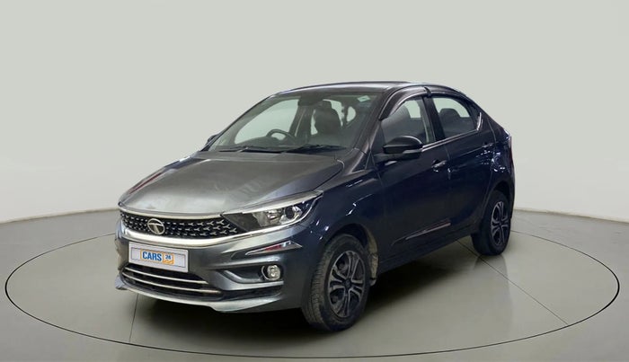 2022 Tata TIGOR XZ PLUS CNG LEATHERETTE PACK, CNG, Manual, 32,948 km, Left Front Diagonal