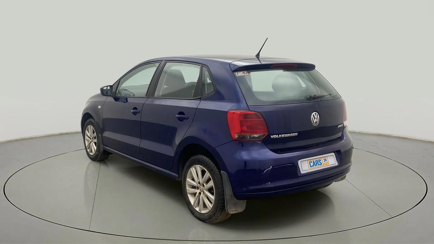 2013 Volkswagen Polo HIGHLINE1.2L, Petrol, Manual, 69,771 km, Left Back Diagonal