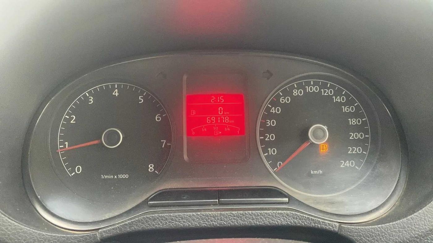 2013 Volkswagen Polo HIGHLINE1.2L, Petrol, Manual, 69,771 km, Odometer Image