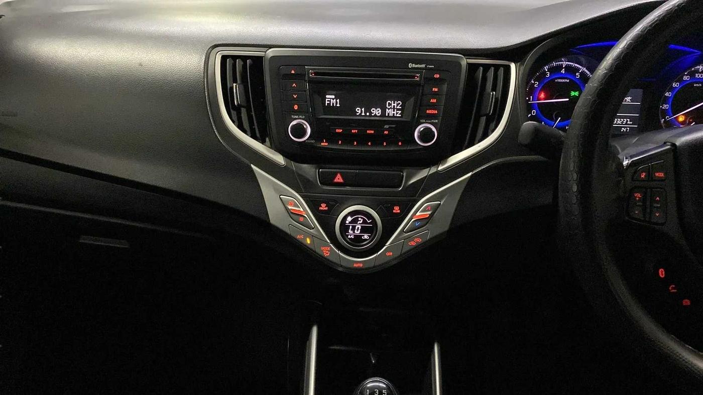 2017 Maruti Baleno DELTA PETROL 1.2, Petrol, Manual, 33,272 km, Air Conditioner