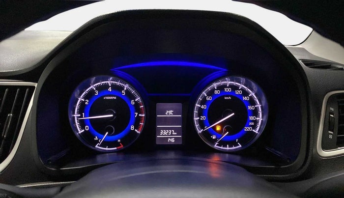2017 Maruti Baleno DELTA PETROL 1.2, Petrol, Manual, 33,272 km, Odometer Image