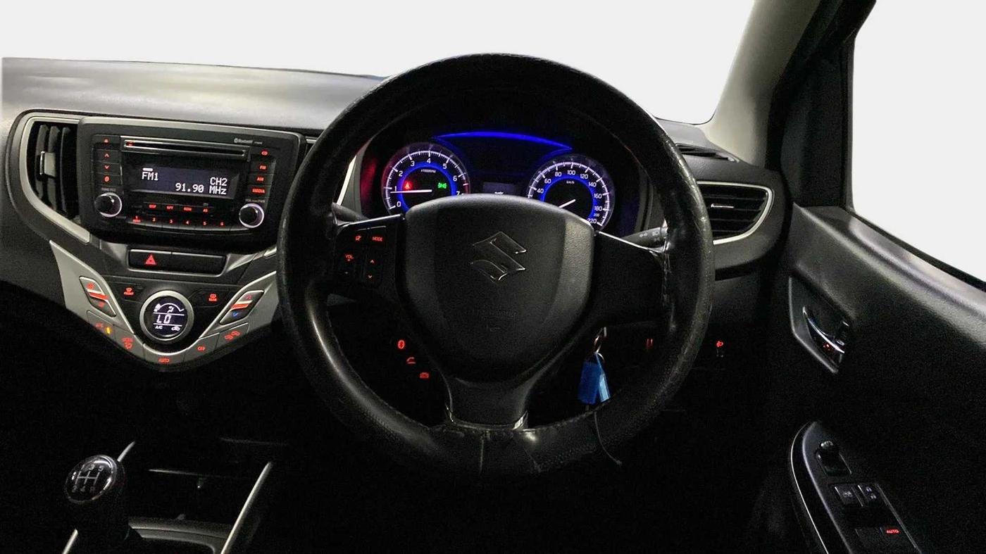 2017 Maruti Baleno DELTA PETROL 1.2, Petrol, Manual, 33,272 km, Steering Wheel Close Up