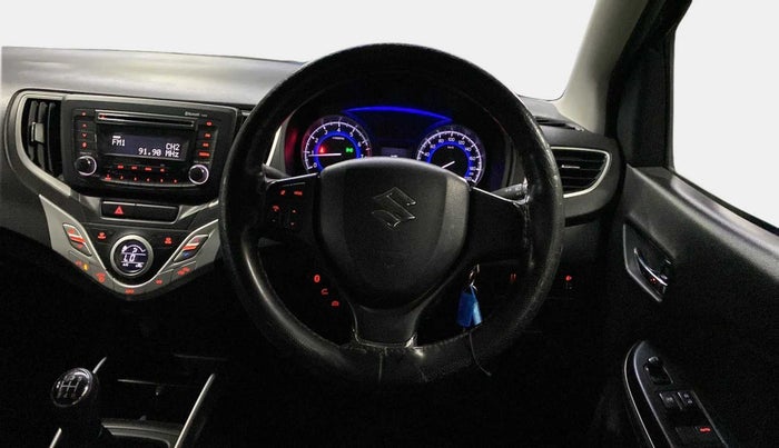 2017 Maruti Baleno DELTA PETROL 1.2, Petrol, Manual, 33,272 km, Steering Wheel Close Up