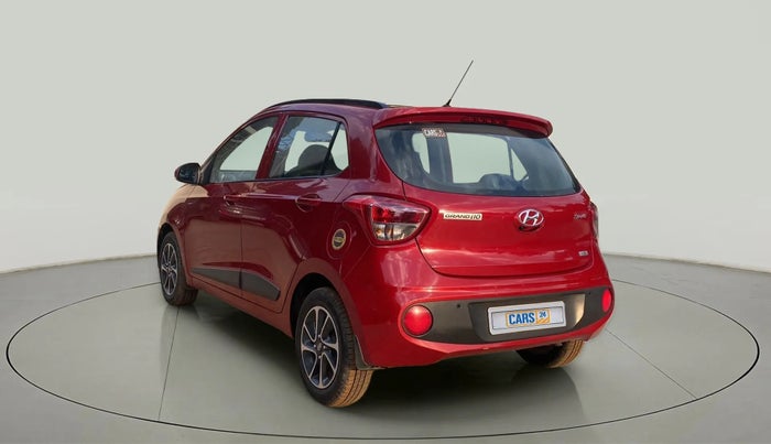 2019 Hyundai Grand i10 SPORTZ AT 1.2 KAPPA VTVT, Petrol, Automatic, 26,487 km, Left Back Diagonal