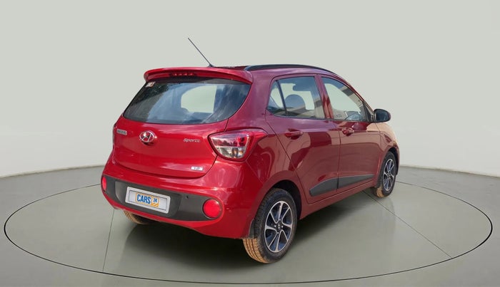 2019 Hyundai Grand i10 SPORTZ AT 1.2 KAPPA VTVT, Petrol, Automatic, 26,487 km, Right Back Diagonal