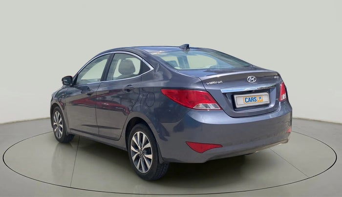 2016 Hyundai Verna 1.6 VTVT SX, Petrol, Manual, 72,851 km, Left Back Diagonal