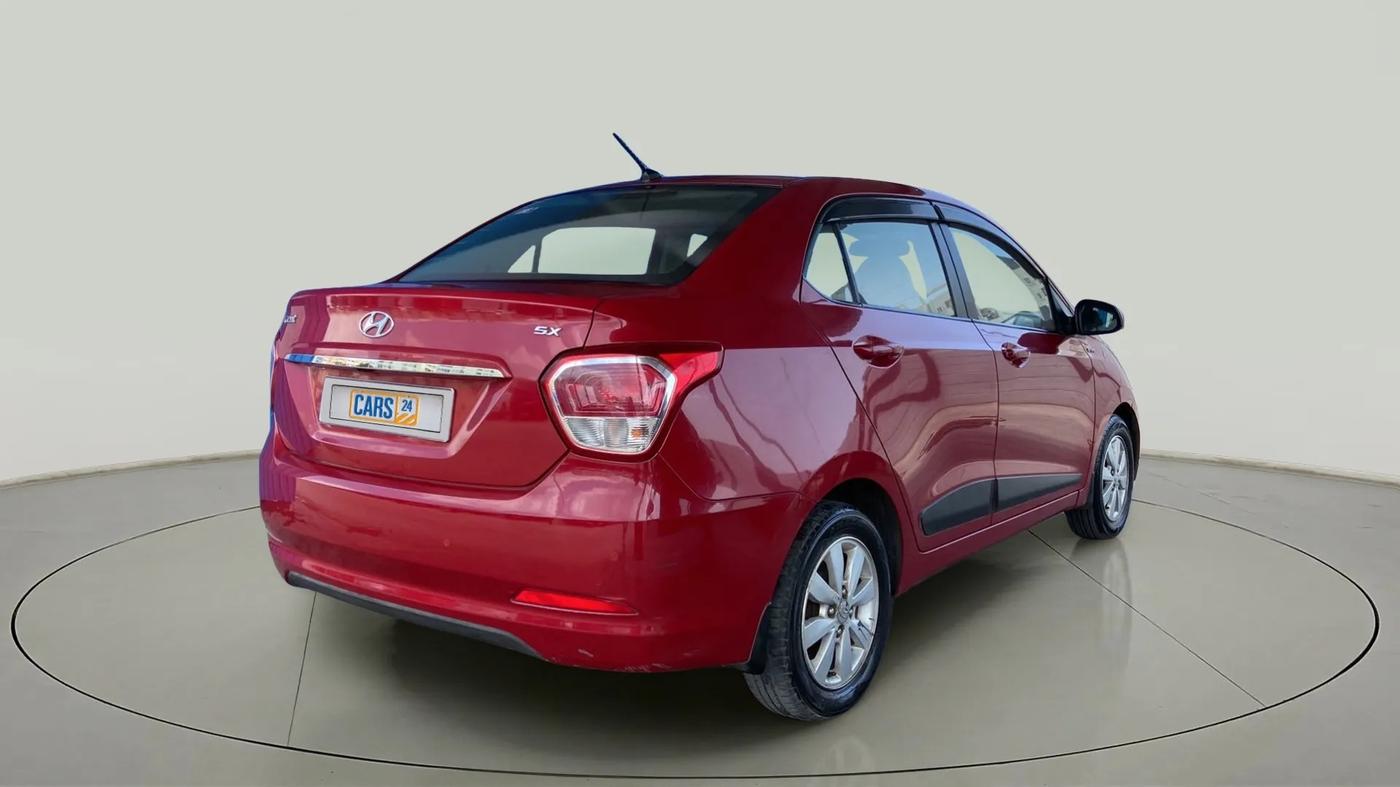 2016 Hyundai Xcent SX 1.2, Petrol, Manual, 55,355 km, Right Back Diagonal