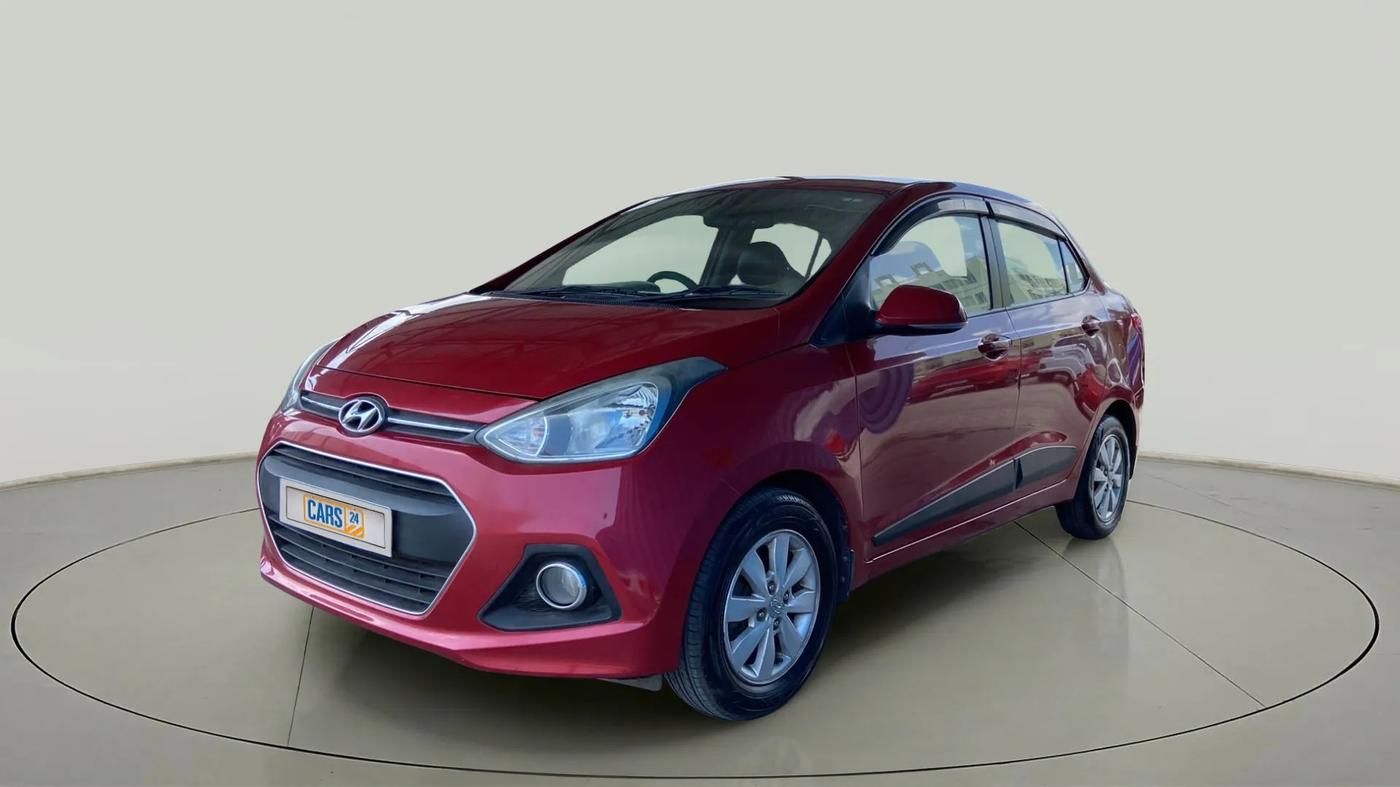 2016 Hyundai Xcent SX 1.2, Petrol, Manual, 55,355 km, Left Front Diagonal