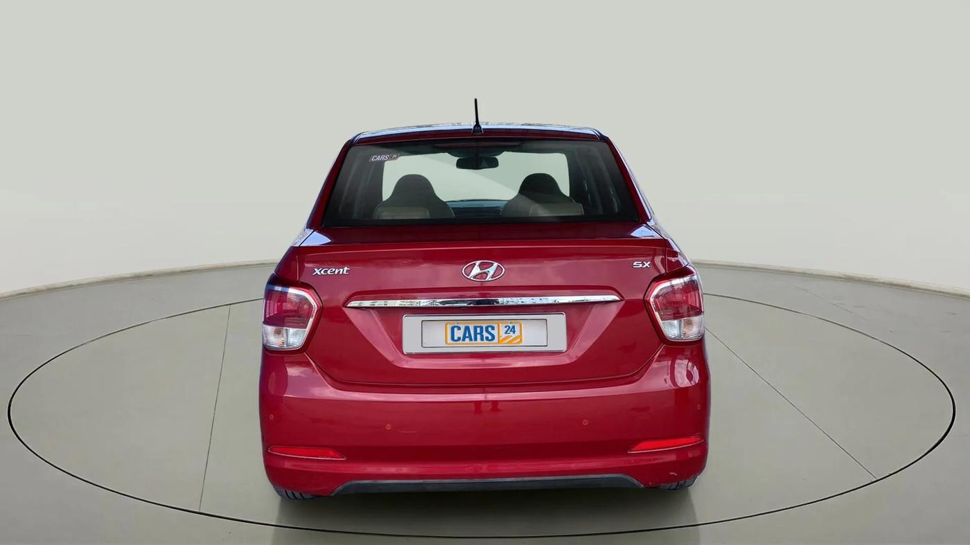 2016 Hyundai Xcent SX 1.2, Petrol, Manual, 55,355 km, Back/Rear