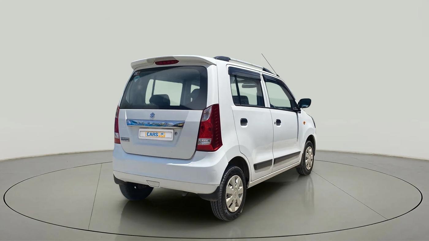 2016 Maruti Wagon R 1.0 LXI CNG, CNG, Manual, 76,813 km, Right Back Diagonal