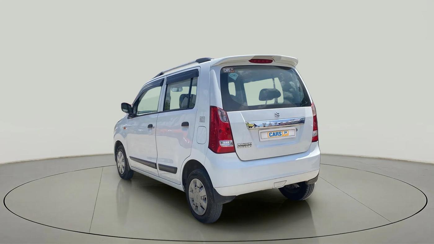 2016 Maruti Wagon R 1.0 LXI CNG, CNG, Manual, 76,813 km, Left Back Diagonal