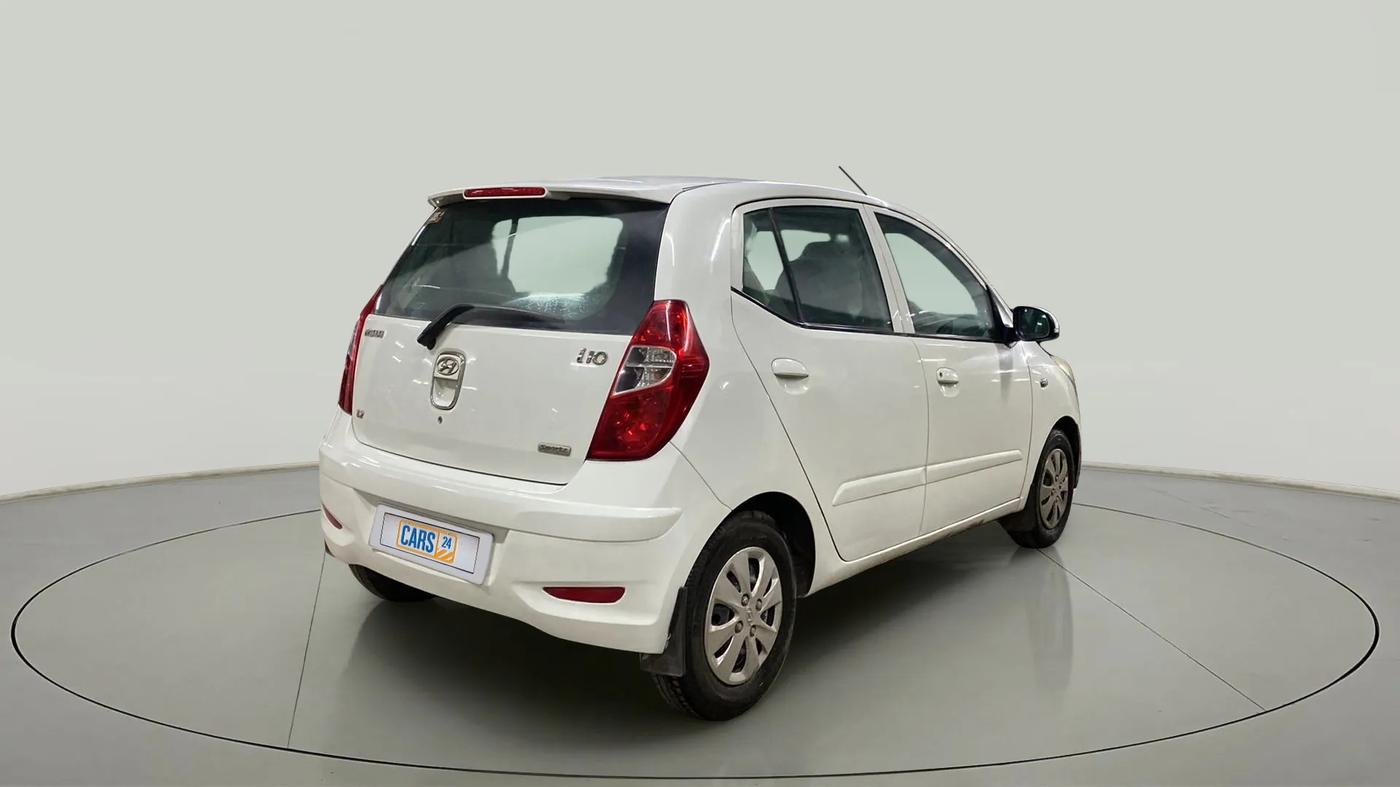 2011 Hyundai i10 SPORTZ 1.2, Petrol, Manual, 87,665 km, Right Back Diagonal