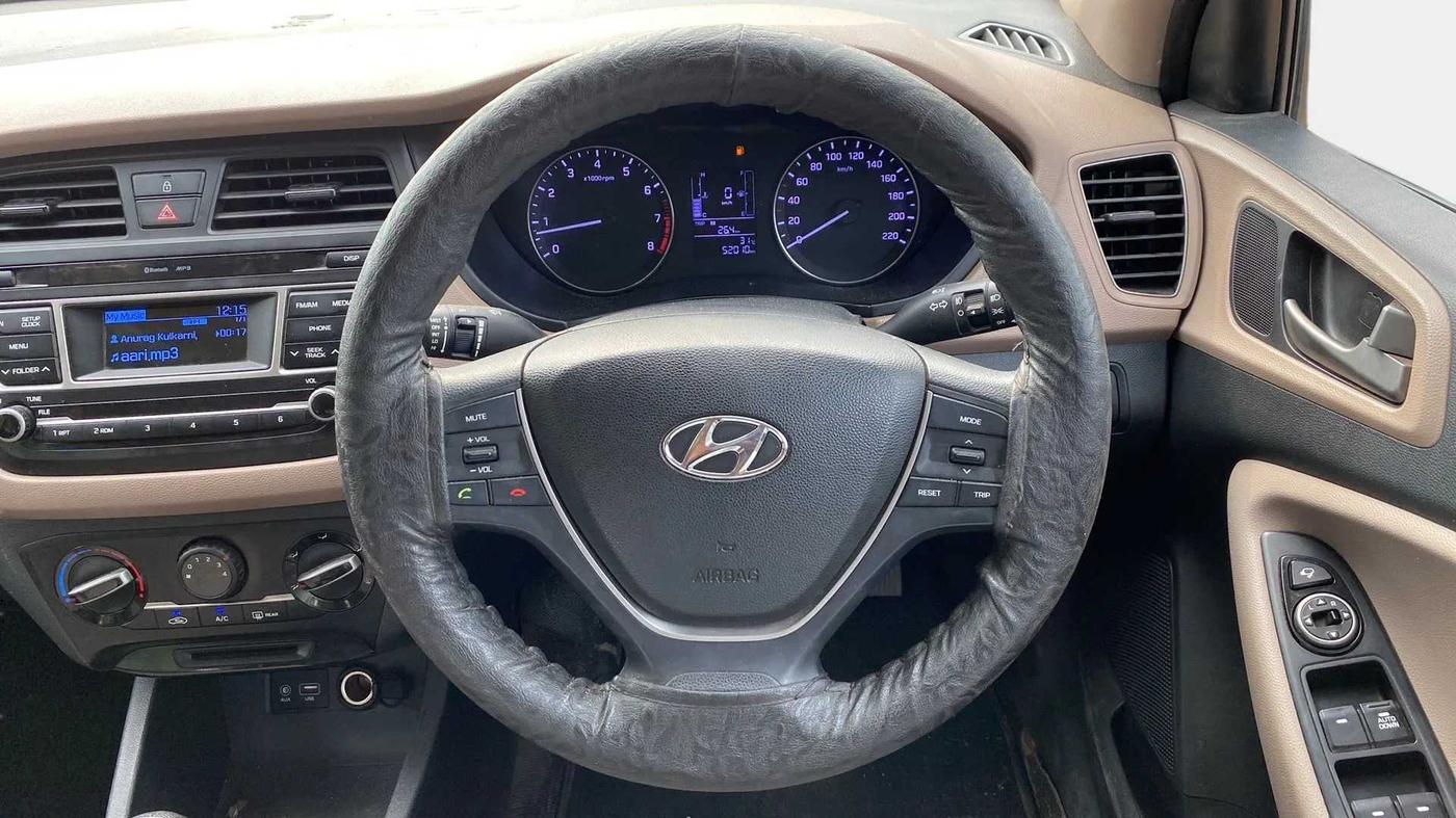 2017 Hyundai Elite i20 SPORTZ 1.2, Petrol, Manual, 51,984 km, Steering Wheel Close Up