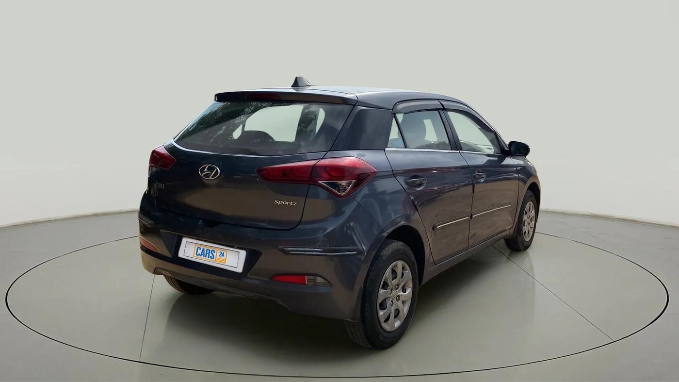 2017 Hyundai Elite i20 SPORTZ 1.2, Petrol, Manual, 51,984 km, Right Back Diagonal