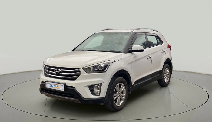 2017 Hyundai Creta SX PLUS 1.6 PETROL, Petrol, Manual, 1,14,837 km, Left Front Diagonal