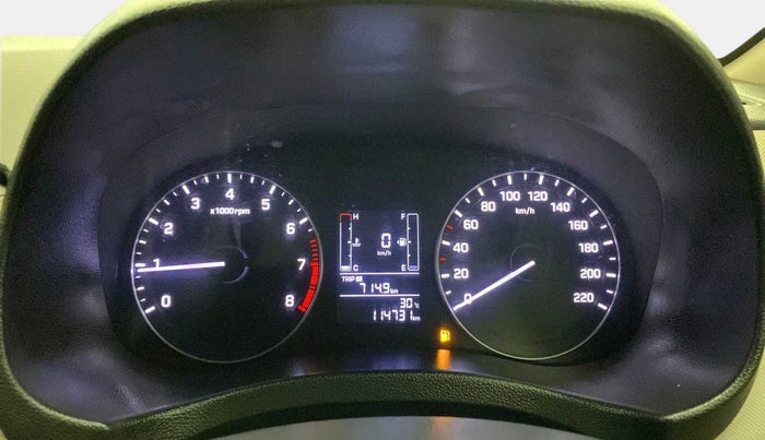 2017 Hyundai Creta SX PLUS 1.6 PETROL, Petrol, Manual, 1,14,837 km, Odometer Image