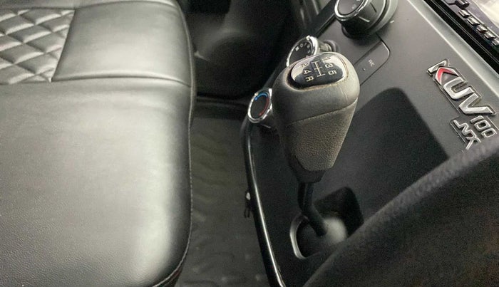 2017 Mahindra KUV 100 NXT K2 P 6 STR, Petrol, Manual, 48,150 km, Gear Lever