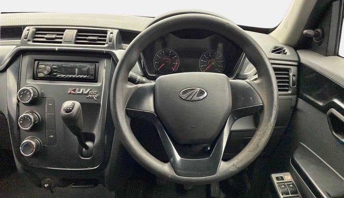 2017 Mahindra KUV 100 NXT K2 P 6 STR, Petrol, Manual, 48,150 km, Steering Wheel Close Up