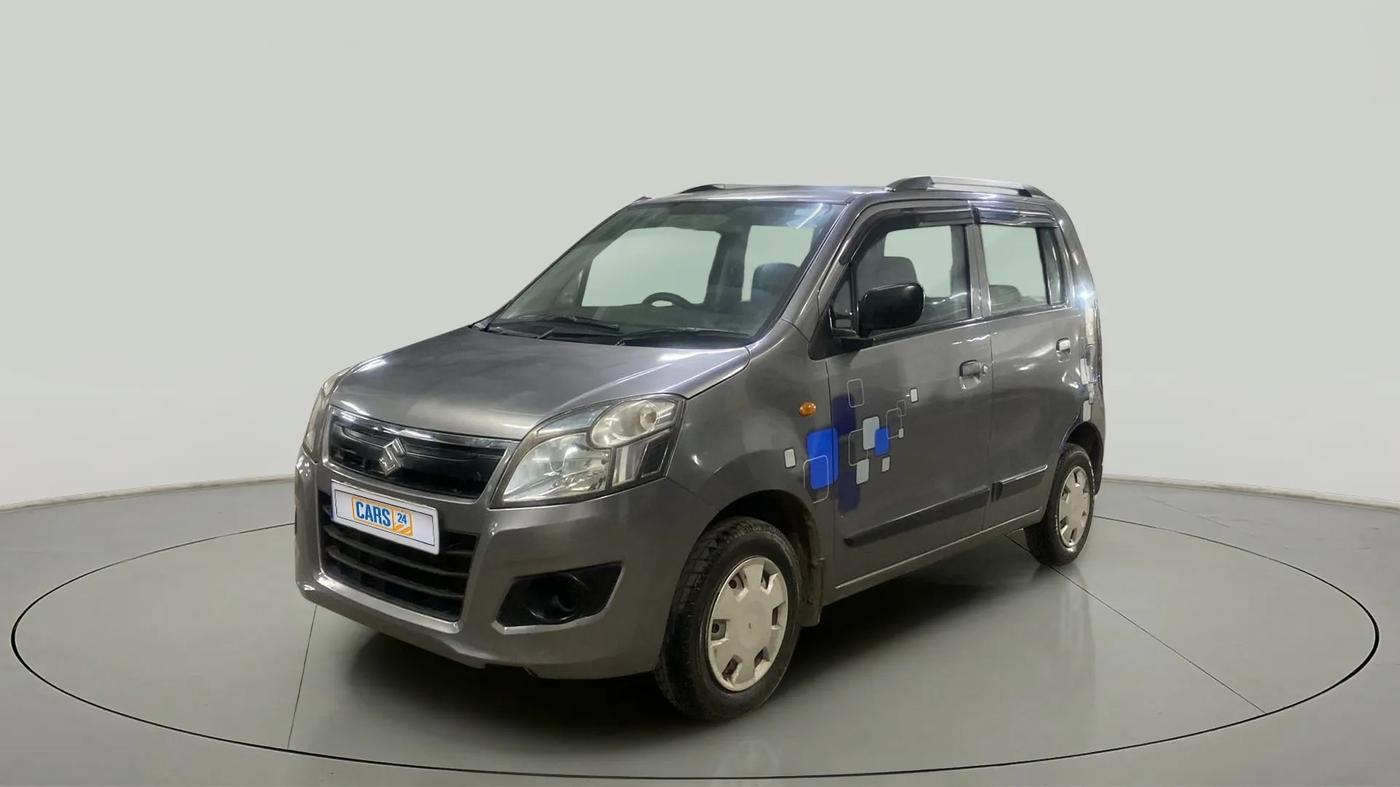 2016 Maruti Wagon R 1.0 LXI CNG, CNG, Manual, 14,176 km, Left Front Diagonal