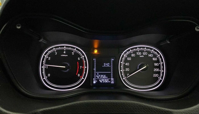 2020 Maruti Vitara Brezza LXI, Petrol, Manual, 42,706 km, Odometer Image