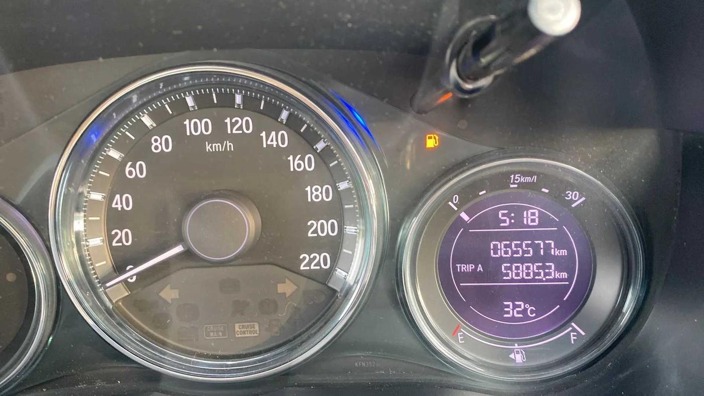 2017 Honda City 1.5L I-VTEC V MT, Petrol, Manual, 65,552 km, Odometer Image