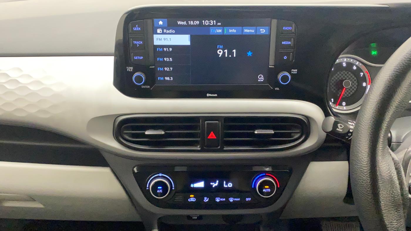 2020 Hyundai GRAND I10 NIOS SPORTZ AMT 1.2 KAPPA VTVT, Petrol, Automatic, 19,773 km, Air Conditioner
