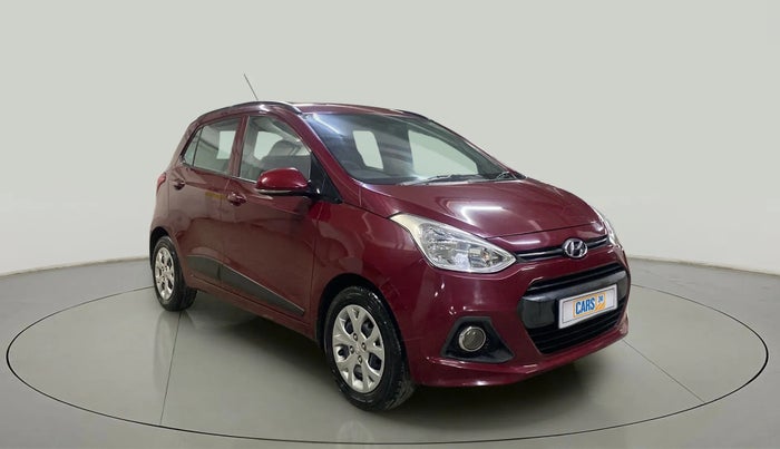 2015 Hyundai Grand i10 SPORTZ 1.2 KAPPA VTVT, Petrol, Manual, 37,738 km, Right Front Diagonal