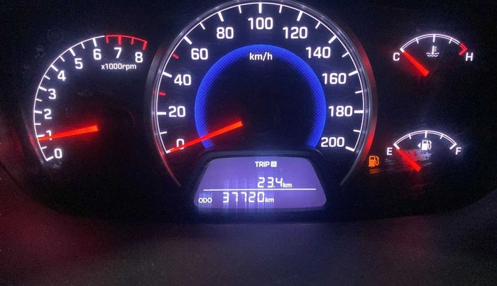 2015 Hyundai Grand i10 SPORTZ 1.2 KAPPA VTVT, Petrol, Manual, 37,738 km, Odometer Image