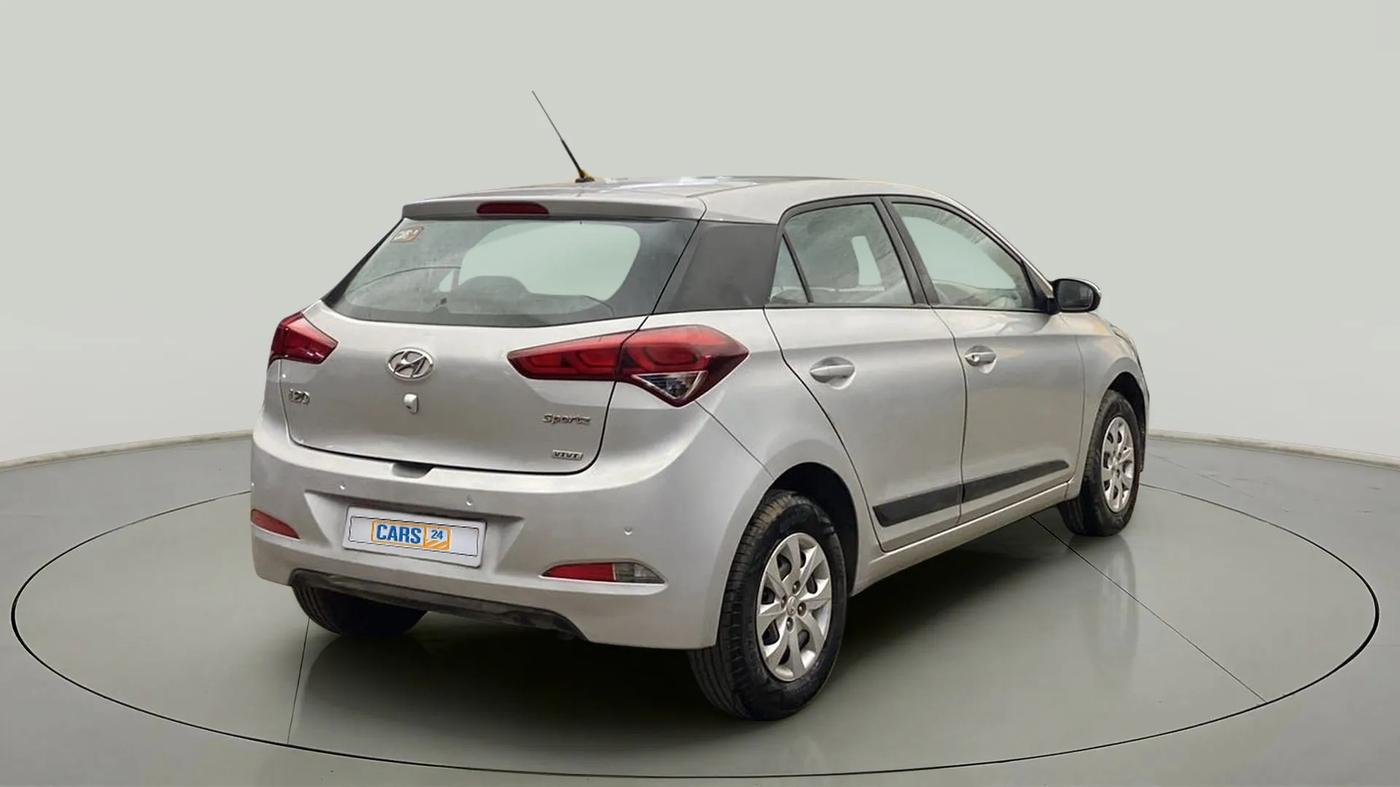 2015 Hyundai Elite i20 SPORTZ 1.2, Petrol, Manual, 69,342 km, Right Back Diagonal