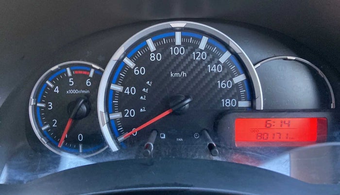 2019 Datsun Go Plus T(O), Petrol, Manual, 80,257 km, Odometer Image