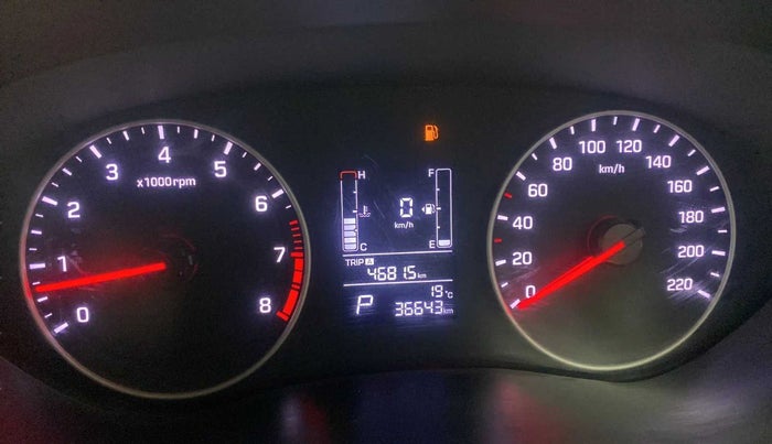 2019 Hyundai Elite i20 SPORTZ PLUS  1.2 CVT, Petrol, Automatic, 36,673 km, Odometer Image