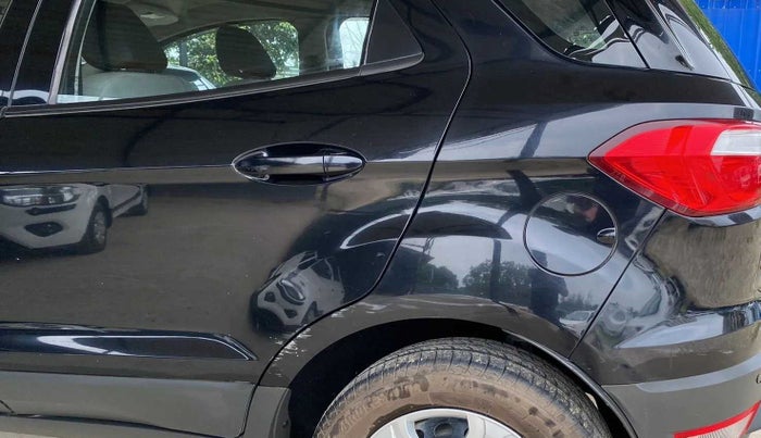 2017 Ford Ecosport AMBIENTE 1.5L DIESEL, Diesel, Manual, 83,068 km, Left quarter panel - Minor scratches