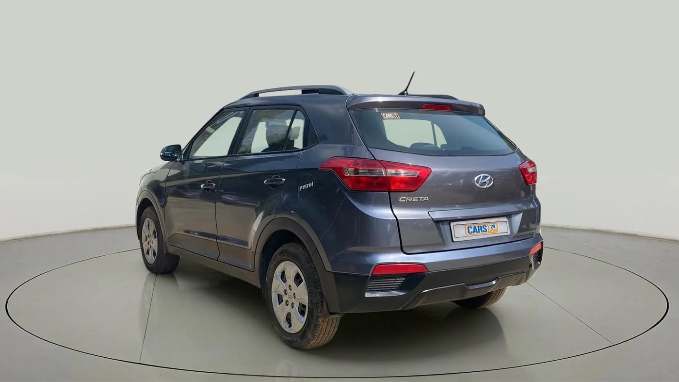 2016 Hyundai Creta E PLUS 1.6 PETROL, Petrol, Manual, 78,152 km, Left Back Diagonal