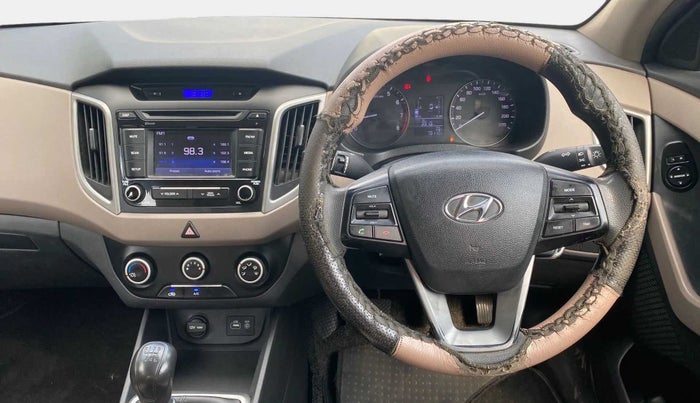 2016 Hyundai Creta E PLUS 1.6 PETROL, Petrol, Manual, 78,152 km, Steering Wheel Close Up