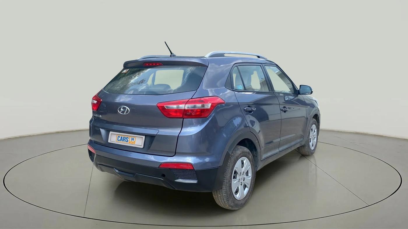 2016 Hyundai Creta E PLUS 1.6 PETROL, Petrol, Manual, 78,152 km, Right Back Diagonal