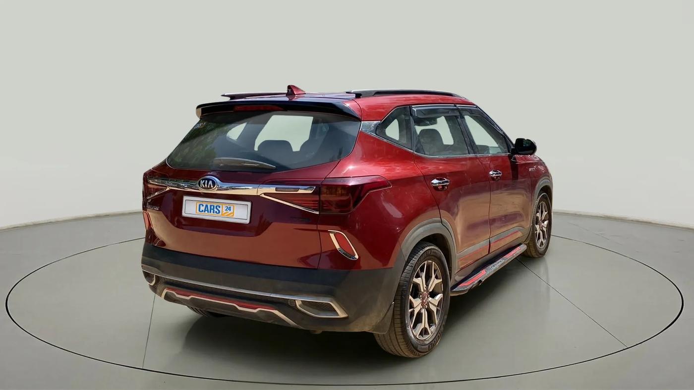 2021 KIA SELTOS GTX PLUS DCT 1.4 PETROL, Petrol, Automatic, 57,186 km, Right Back Diagonal