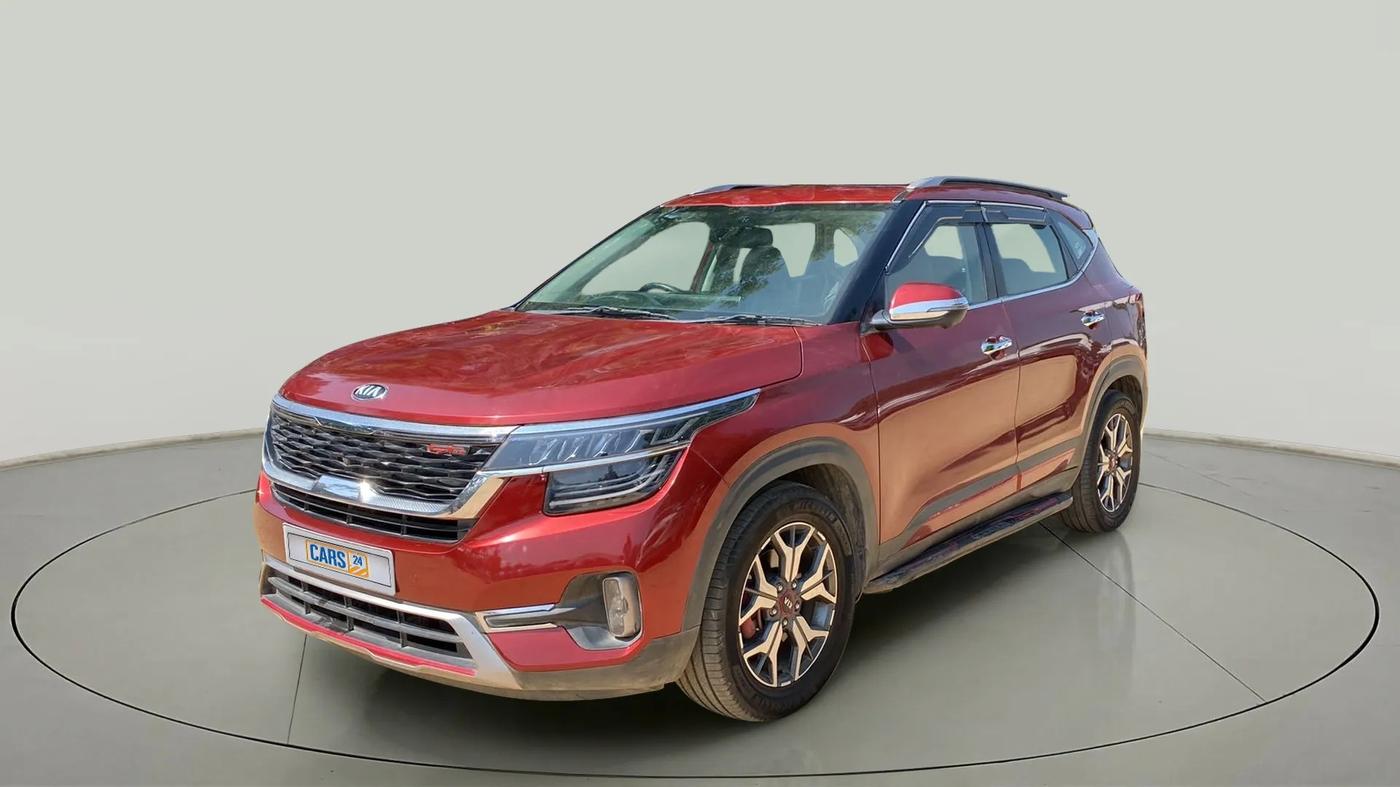 2021 KIA SELTOS GTX PLUS DCT 1.4 PETROL, Petrol, Automatic, 57,186 km, Left Front Diagonal