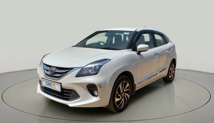 2019 Toyota Glanza V, Petrol, Manual, 54,895 km, Left Front Diagonal