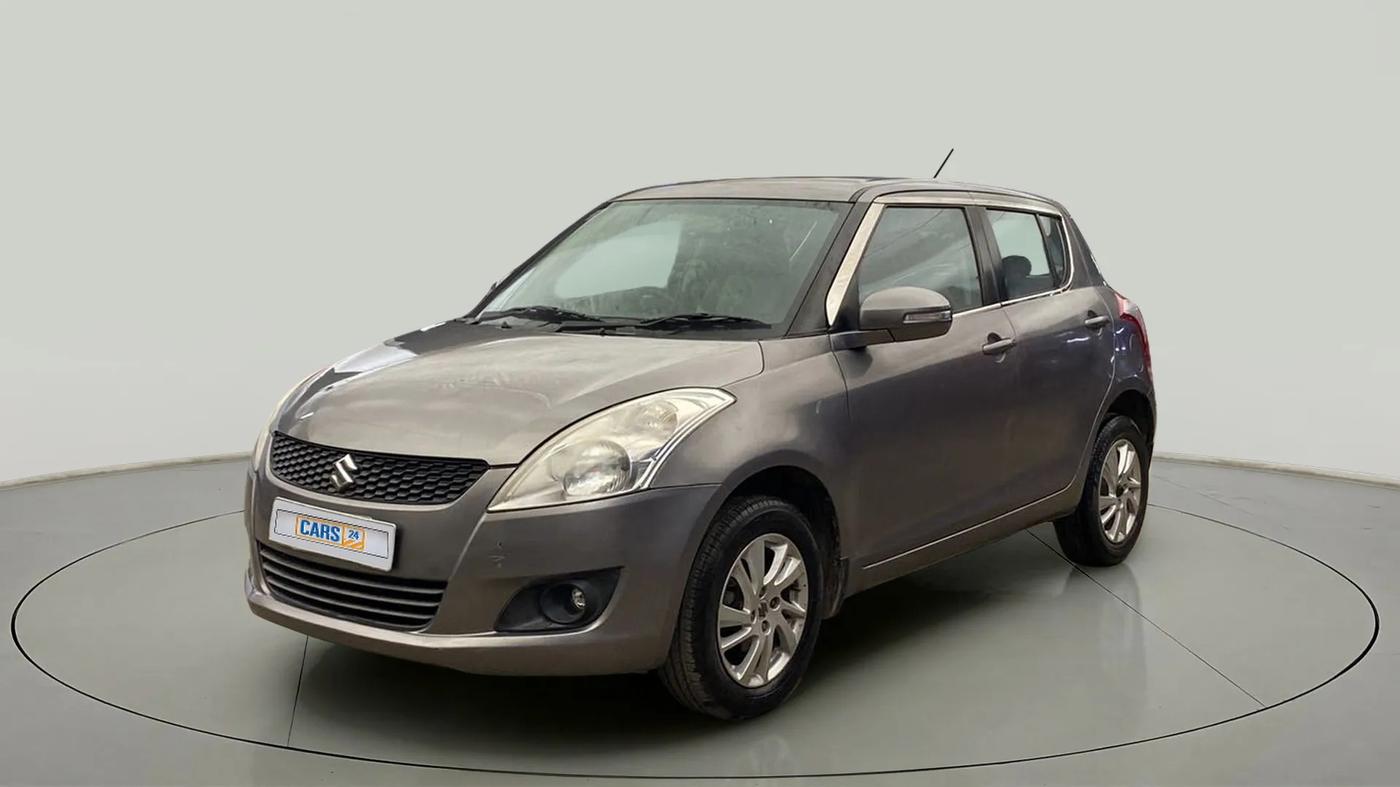 2014 Maruti Swift ZXI, Petrol, Manual, 73,176 km, Left Front Diagonal