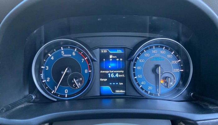 2023 Maruti Ertiga ZXI+ SHVS, Petrol, Manual, 28,666 km, Odometer Image