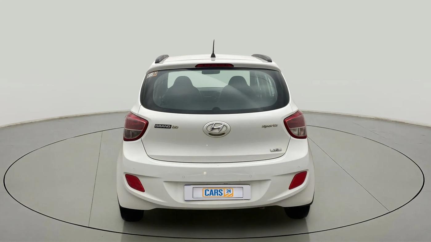 2014 Hyundai Grand i10 SPORTZ 1.2 KAPPA VTVT, Petrol, Manual, 86,593 km, Back/Rear