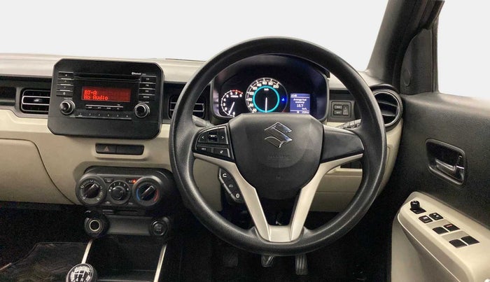 2017 Maruti IGNIS ZETA 1.2, Petrol, Manual, 1,09,367 km, Steering Wheel Close Up
