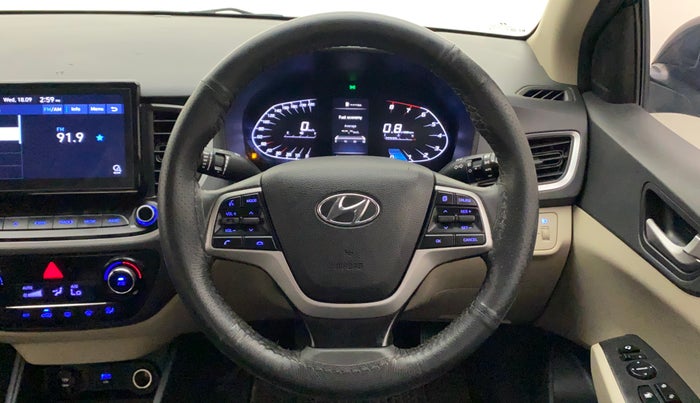2020 Hyundai Verna SX 1.5 VTVT, Petrol, Manual, 46,866 km, Steering Wheel Close Up